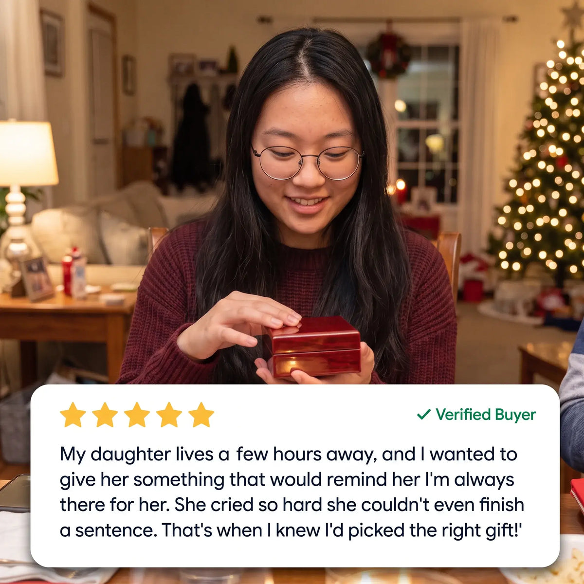 "To My Daughter" - Love Knot Necklace